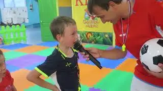 Футбольный матч Россия 2018 на дне Рождения Матвея