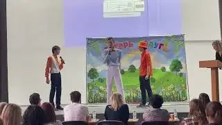 Кризис Среднего Возраста & КураГаГа. Гости детской школы квн. Приветствие