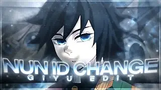 Nun I'd Change💋 ''Giyu'' - Demon Slayer [Edit/AMV] 4K!