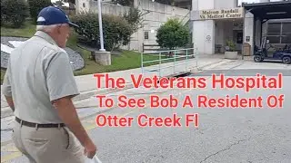 Me & Mr. Jim Is Going To The 🇺🇸VETERAN🇺🇲 Hospital To See Mr. Bob A Resident Of Otter Creek Fl