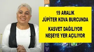 19 Aralık Jüpiter Kova Burcuna Geçiyor  Kasvet Dağılıyor! #jüpiterkovaburcu #aralıkayıburçyorumları