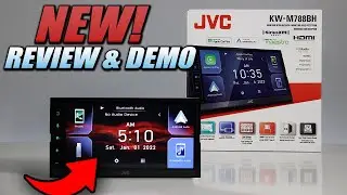 NEW! JVC KW-M788BH & JVC KW-M780BH Car stereo headunit with Apple Carplay and Andriod Auto.