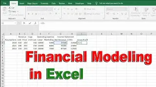 Financial Modeling in Excel | Excel Tutorial Part 19/50