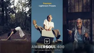 Free Lightroom Preset for Portrait Photography | Soft Cinematic Skin Tones (AmberSoul 400)