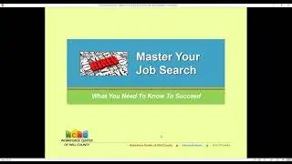 Master Your Job Search