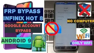 HOW TO BYPASS FRP ON INFINIX HOT 8 NEW NEW METHOD😀..HOW TO REMOVE GOOGLE ACCOUNT 👍👌