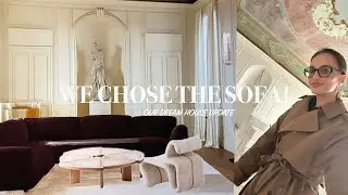 We Chose the Sofa! Exciting Updates on Our Dream Home.