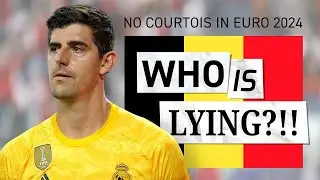 Fight between Thibaut Courtois and Belgium national coach Domenico Tedesco