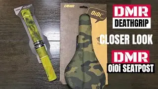 Closer look of the DMR DEATHGRIP | DMR OiOi Seat Post Kits