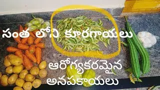 సంత కెళ్ళి కూరగాయలు తెచ్చారు మా ఆయన . అవెంటో చూసేసేయండి.#santha #vegitablemarket #vegitables