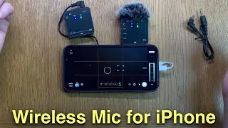 Unboxing & First Look of the Recordio GAW-810 Portable Wireless Lavalier Microphone for my iPhone