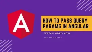 Pass query params in angular