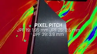 Pantalla LED flexible para conciertos Ledec serie JPF