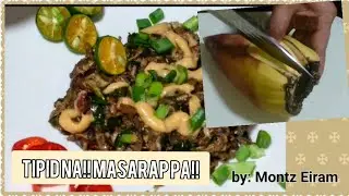BANANA BLOSSOM TO  SISIG? ANG SARAP!! MUST TRY!! #bananablossom #sisig  #pusongsaging