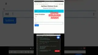 game edukasi anak #python #programming #coding #gameapps #flask #pythonbegginer
