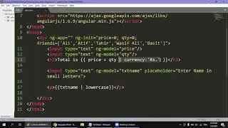 Angular JS Number Filter - Angular JS For Beginners