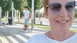 5.07.24 г Поездка в Краснодар, парк Галицкого, впечатления, обучение котенка ловле, погиб гусенок