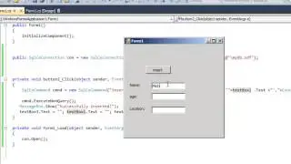 C# insert to Sql Server DataBase_Ado.net