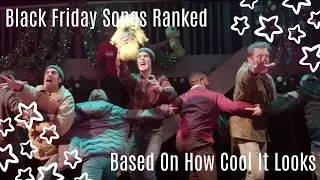 Black Friday Songs Ranked Based On How Cool It Looks
