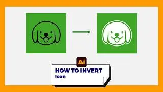 Adobe Illustrator Tutorial | HOW TO INVERT ICON (Tips Tricks Tools Beginners 101)