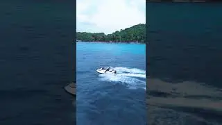CEK OMBAK KARIMUN JAWA 🌊🌊🌊 #karimunjawaisland #jetski #jetskiride #laut #jawatengah