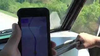 движение по асфальту, скорость 70км/ч