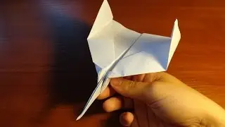 Как сделать бумажный самолет оригами