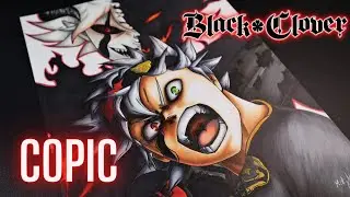 Drawing Asta and Liebe | Black Clover | 😈