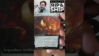 Streamer DESTROYS Ring! Lord of the Rings Collector Booster Pack Opening 