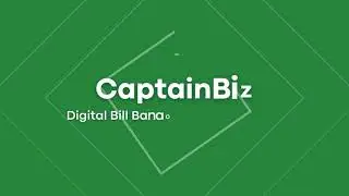 How to create e-Invoice in CaptainBiz web application