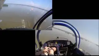 Seaplane Splash and Go: dual camera experiment