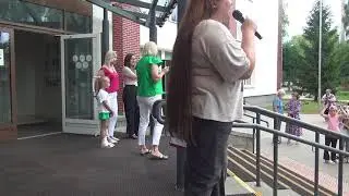 Мелом на асфальте