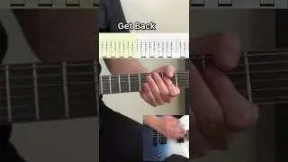Get Back Guitar + Tabs #guitartabs #guitarcover #guitartabstutorial #guitarplayer