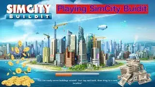 Playing SimCity buildit 👍🏻👍🏻👍🏻