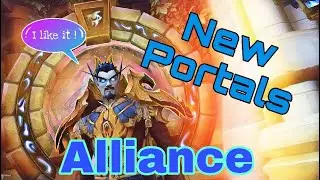NEW Portal Hub Room in Stormwind - easy travel to old expanisons - WoW BFA 8.1.5