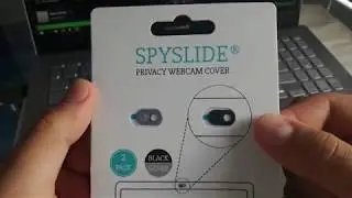 Spyslide Webcam Cover : Unboxing 2-Pack | Black & Silver
