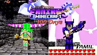 Fantasy Minecraft 100 day . Tamil hardcore Minecraft