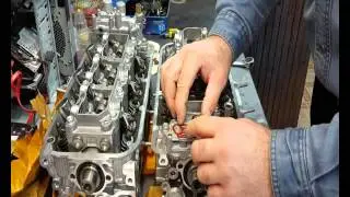 instruction on change laying and rings engine Honda Pilot and Krosstur