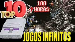 😱 TOP 10 JOGOS MAIS LONGOS DE SUPER NINTENDO