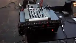 Комплект звука Fender Squier & Sub на съемках клипа Сальто Назад (часть 1)