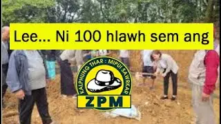 Ni 100 Hlawh kan la dawn e le le le le le. . . ..