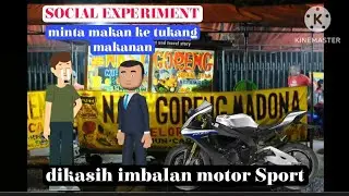Social Experiment ke tukang makanan