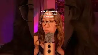 ASMR | trying to guess everything right about you