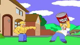 Chrigar Mugen: Homer Simpson vs Sozzled Homer