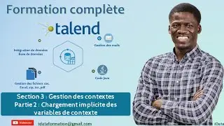 Context Management (Implicit Loading of Context Variables) – Talend Data Integration #7