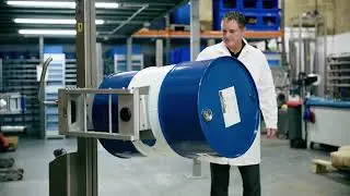 Geared Rotation Forward Tipping Clamp   210L Oil Drum