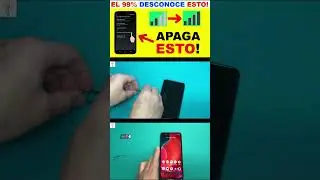 AUMENTA EL DOBLE LA SEÑAL DE TU CELULAR CON ESTE SIMPLE TRUCO!