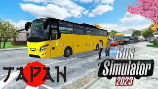 Bus Simulator 2023 - Japan - Coach Bus Trailer