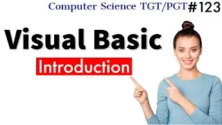 Visual Basic introduction | Visual Basic in Hindi | Computer Science Teacher DSSSB/HSSC/KVS