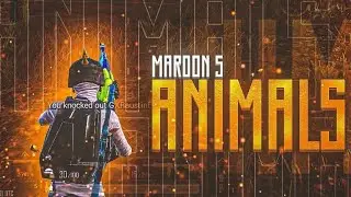 Maroon 5 - Animals 💛⚡ // Scrims Montage // Realme X7 Max